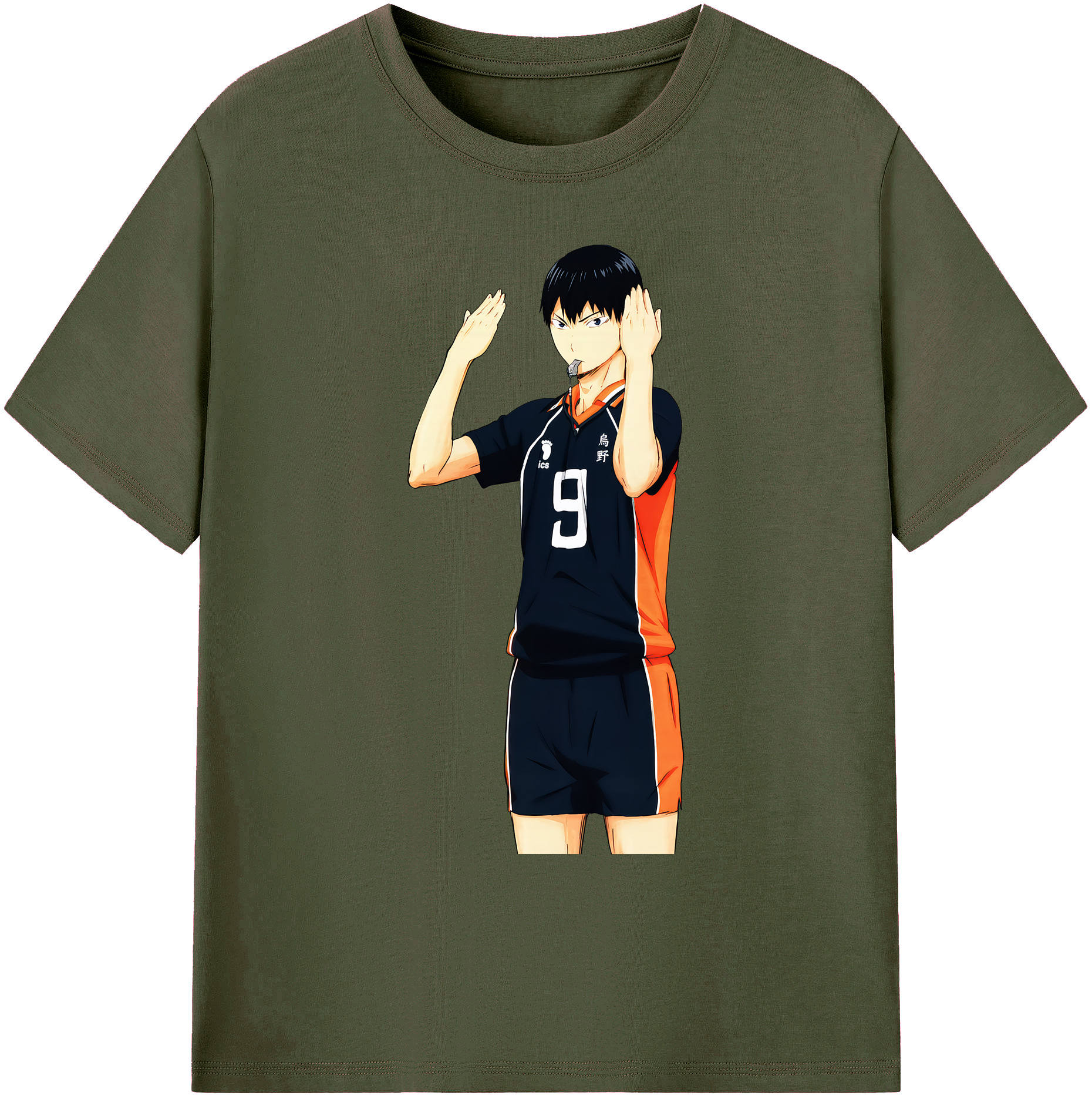 （画像用） ハイキュー!! Haikyu!! 綿100％ メンズ半袖Tシャツ｜肌触りやわらか＆通気性